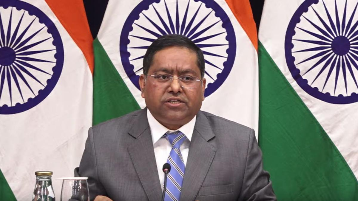 MEA spokesperson Randhir Jaiswal affirmed that India’s energy sourcing decisions are guided by national interest, defending the continued purchase of Russian oil amid new US tariff proposals.