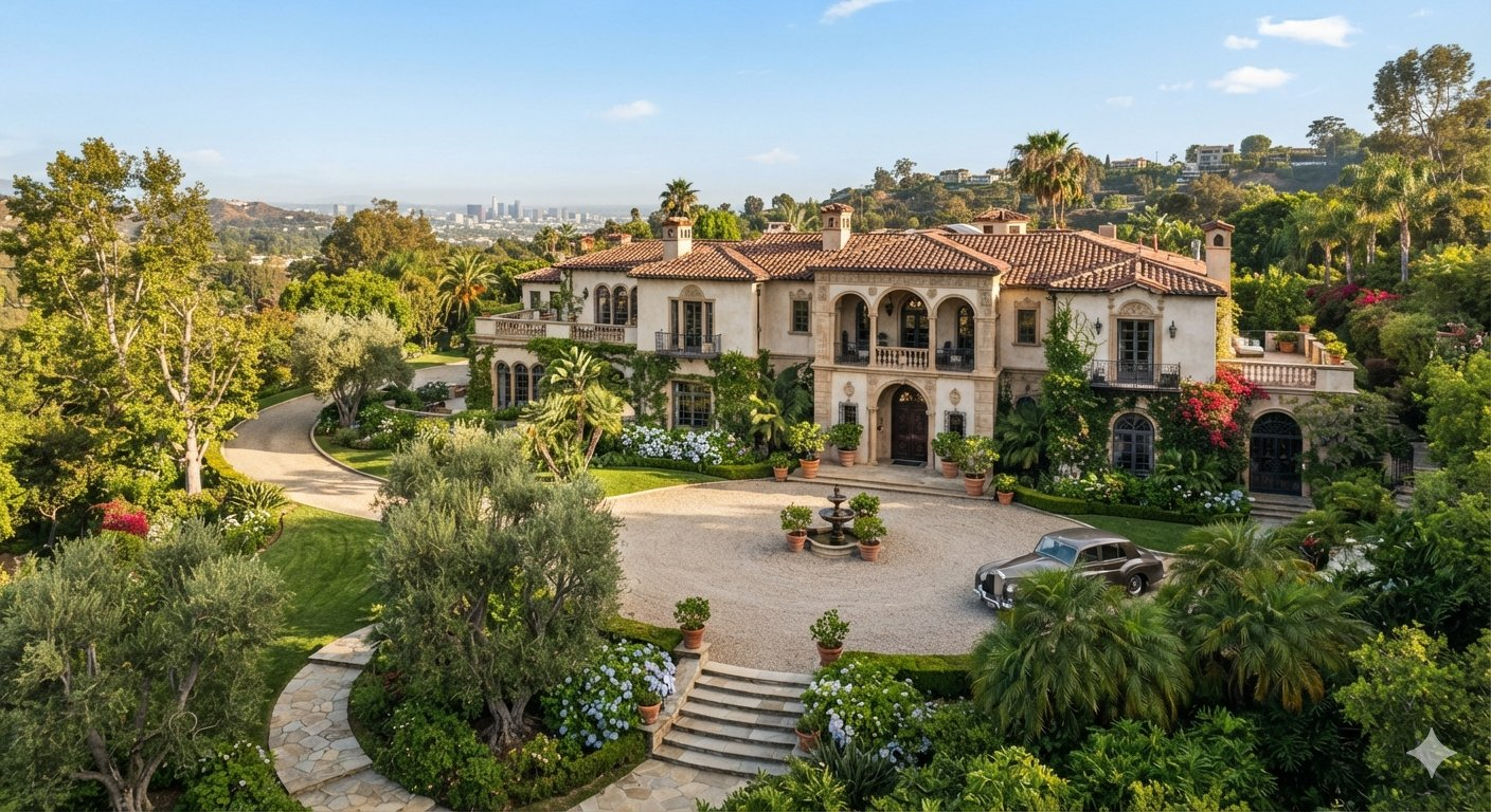 Angelina Jolie’s historic Los Feliz estate, once owned by filmmaker Cecil B. DeMille, has reportedly sold to Madonna for $24.75 million after being listed for $29.85 million